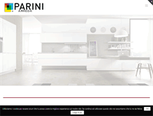 Tablet Screenshot of mobiliparini.com
